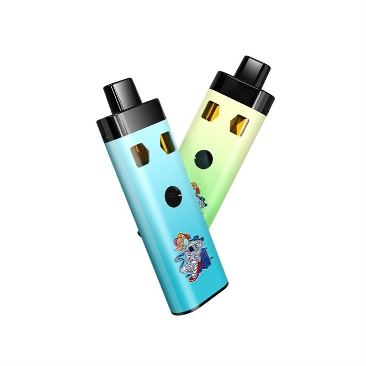 2024 Hot Selling1ml 2 in 1 Disposable CBD/THC/HHC Vape Pen