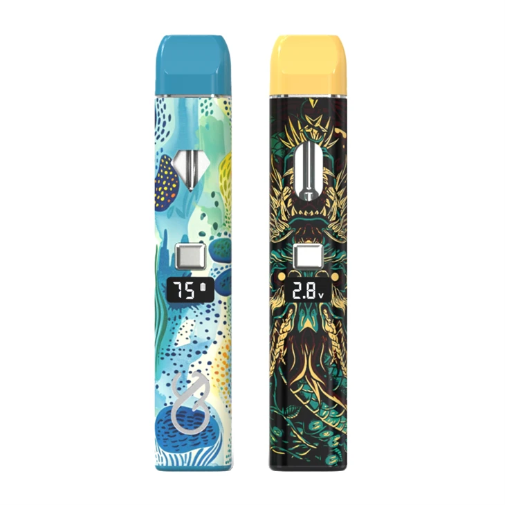 2ml Empty Rechargeable Disposable Vape Pen With Pre-heating For Sale