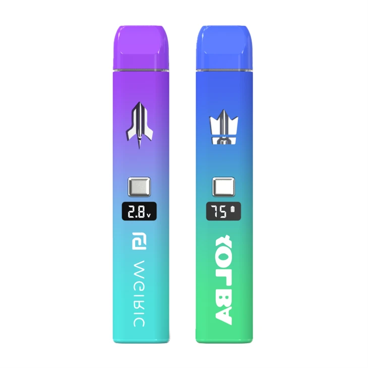 Best Price 1ml 2ml Preheat Disposable Vape Pen For CBD/THC/HHC/Live Resin Oil Supplier