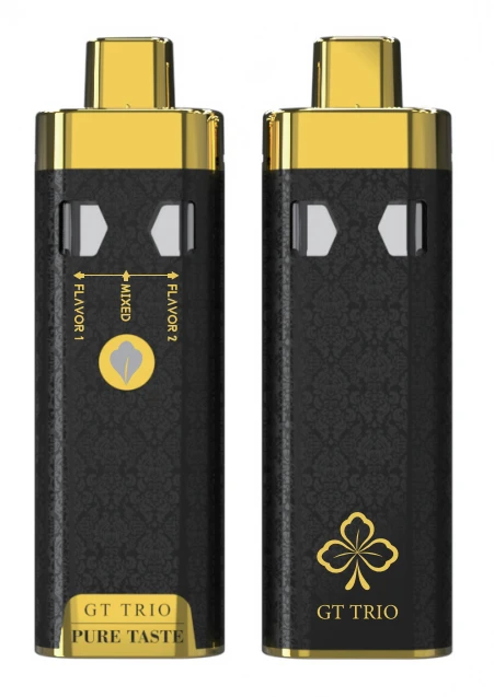 China Factory Supplier 2ml Delta 8 Hhc CBD Distillate Disposable Vape Pen Cartridge 2 in 1 Dual Flavors Vaporizer Pod Device With Type-C Charge