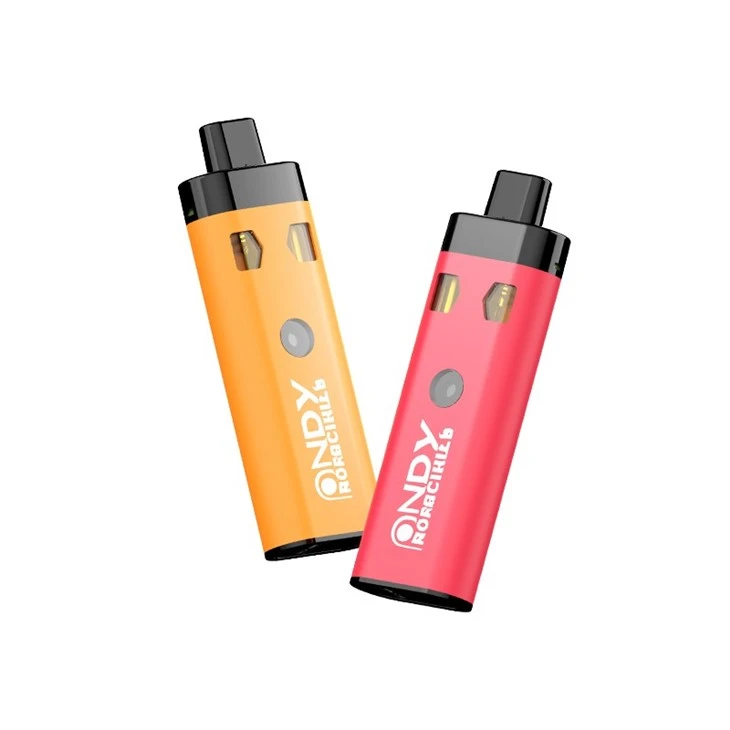 Destillat Hhc Vape OEM-logo 1g+1g levende harpiks engangsvapingenhet Tom tykk olje vapepenner 2g USA