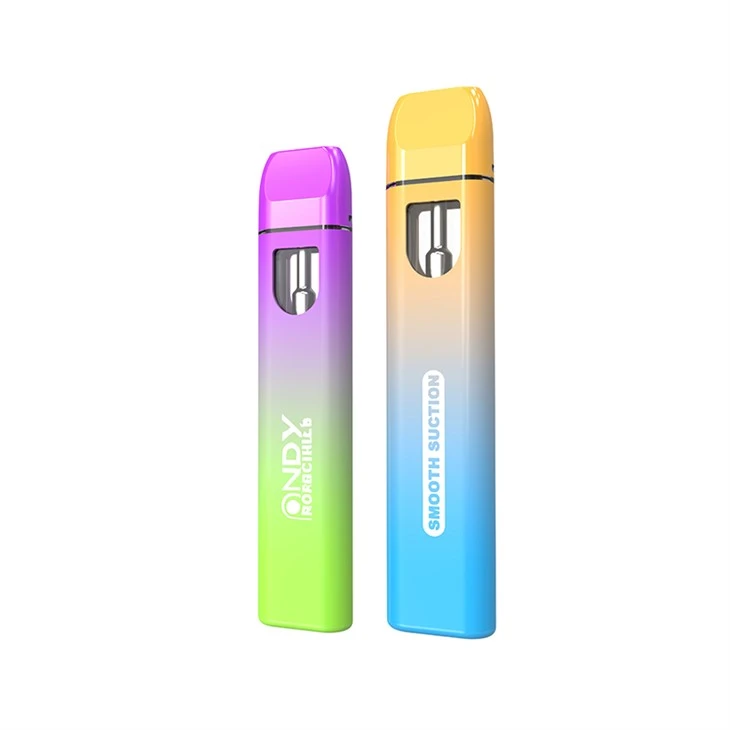 2ml+2ml Slim Vape Disposable Pen Dual Chamber Vape